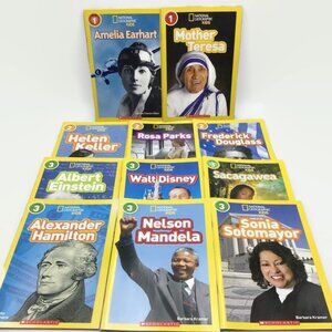 11 National Geographic Kids Readers Books Level 1 2 3 Historical Nonfiction